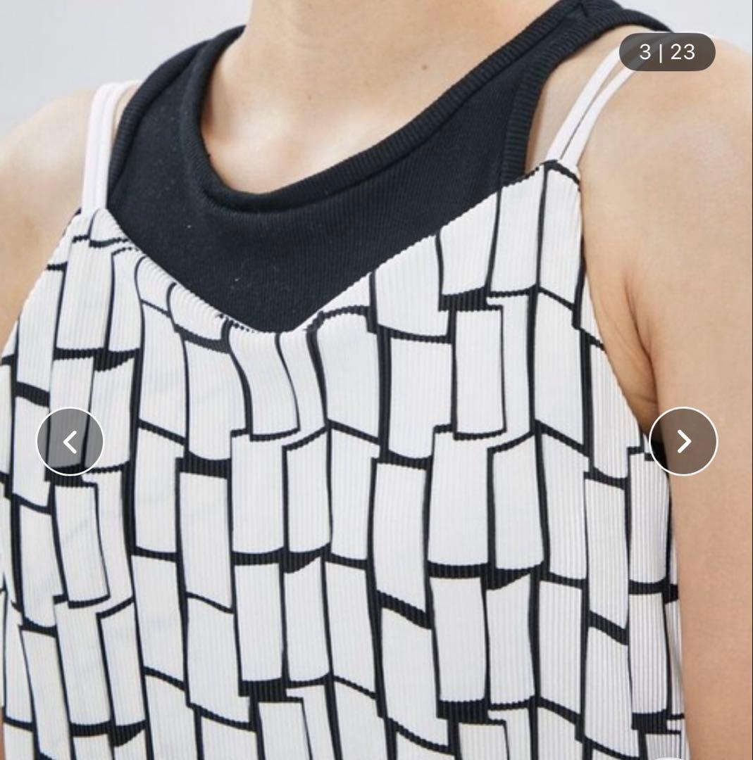 クリスタルプリーツオールインワン　36