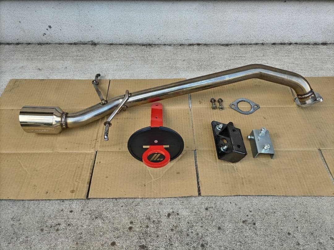 スイフトスポーツ　ロッソモデロマフラー【車検非対応】牽引フックセット