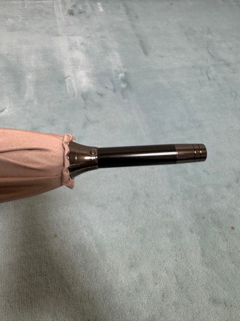 サンバリア100 長傘　M フリル　ピンク