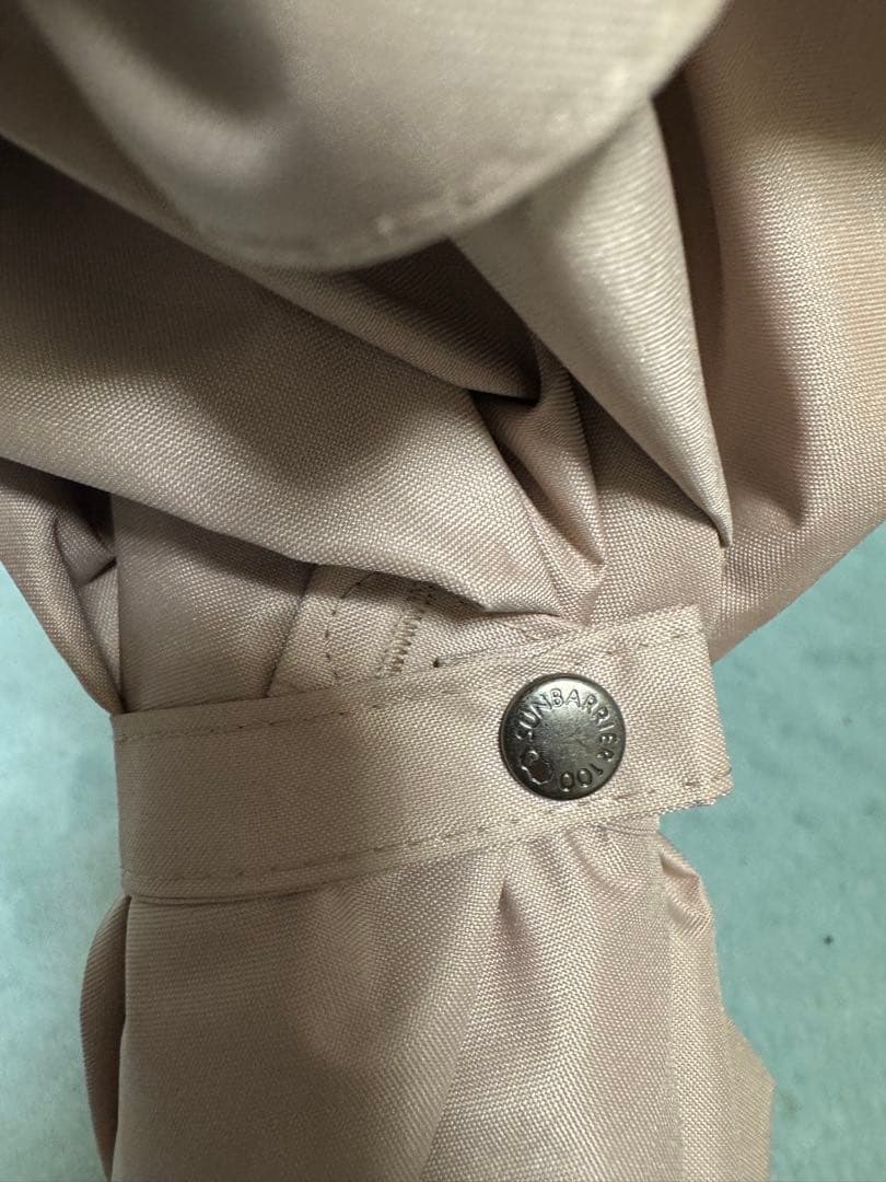 サンバリア100 長傘　M フリル　ピンク