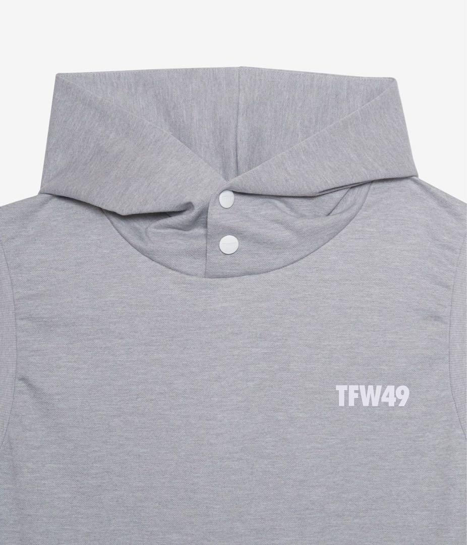 新品タグ付き⭐️TFW49 ⭐️2026FW新作⭐️ ベスト　ホワイト　フーディ　L