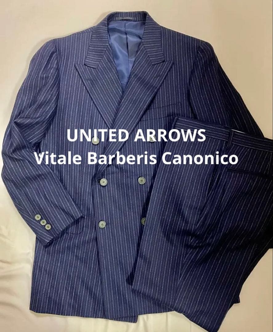 アローズ　Vitale Barberis Canonicoダブルスーツ　XL