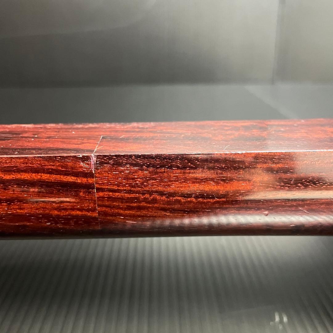 【職人技フルメンテ済み】 津軽三味線 トチ棹 一本溝 紅木 超重量 美品