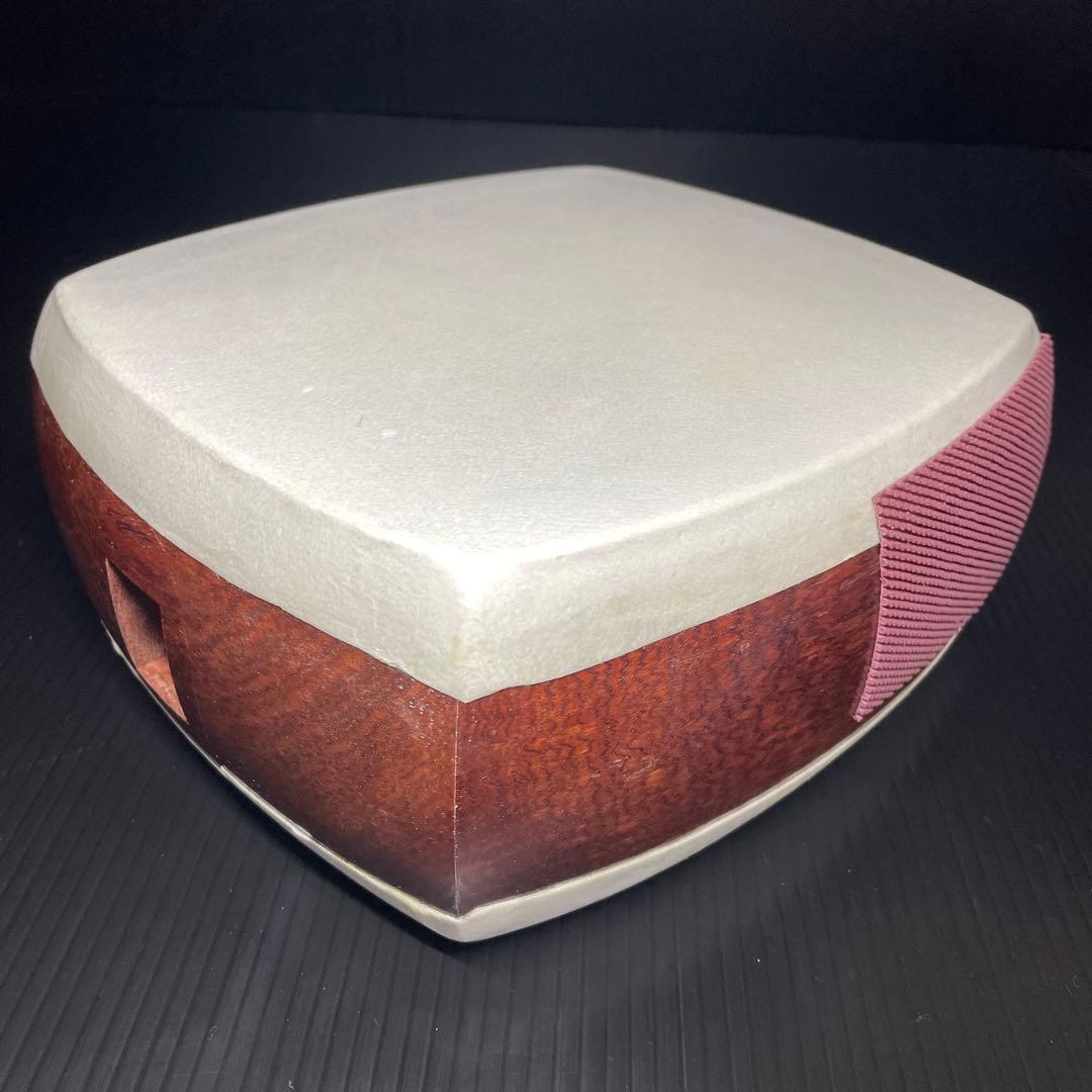 【職人技フルメンテ済み】 津軽三味線 トチ棹 一本溝 紅木 超重量 美品