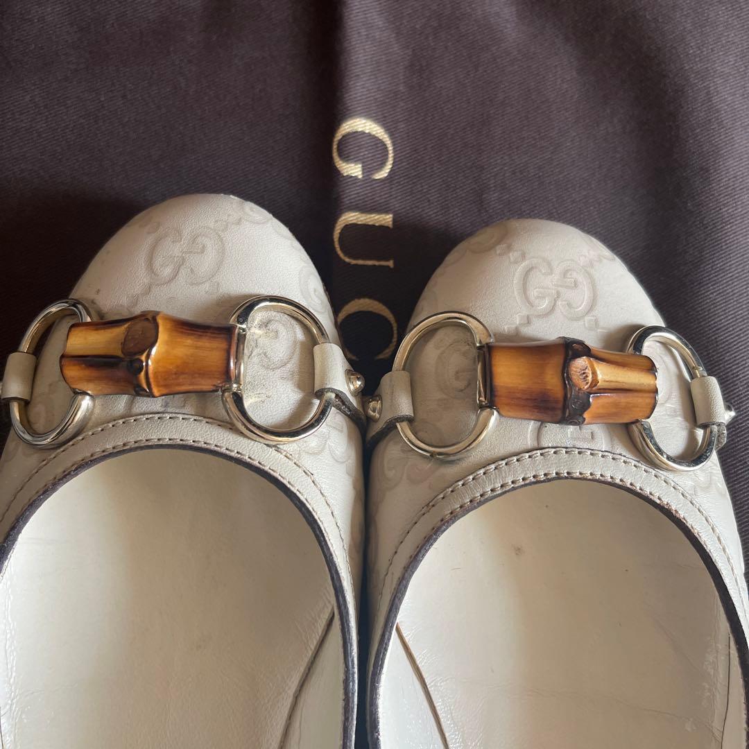 GUCCIバンブーシューズ38(23.5)