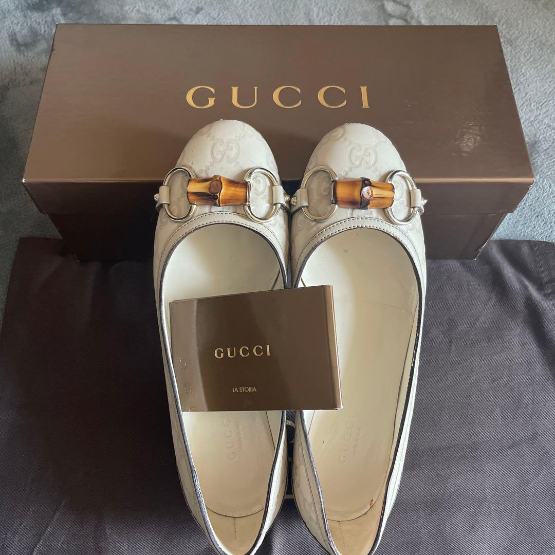 GUCCIバンブーシューズ38(23.5)