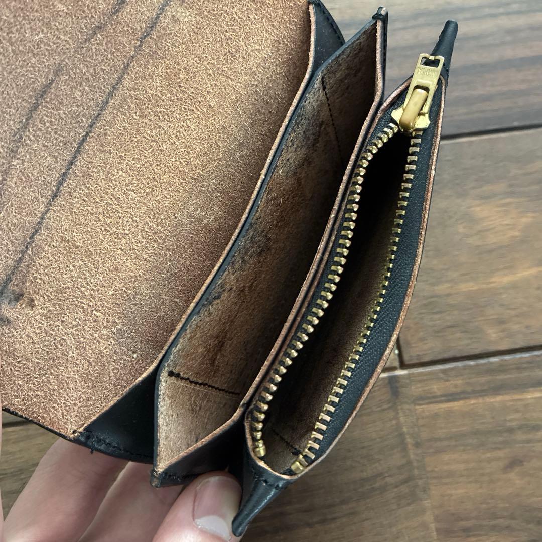 ジャンキークラシックス トラッカーウォレット ショート 真鍮 ブラス