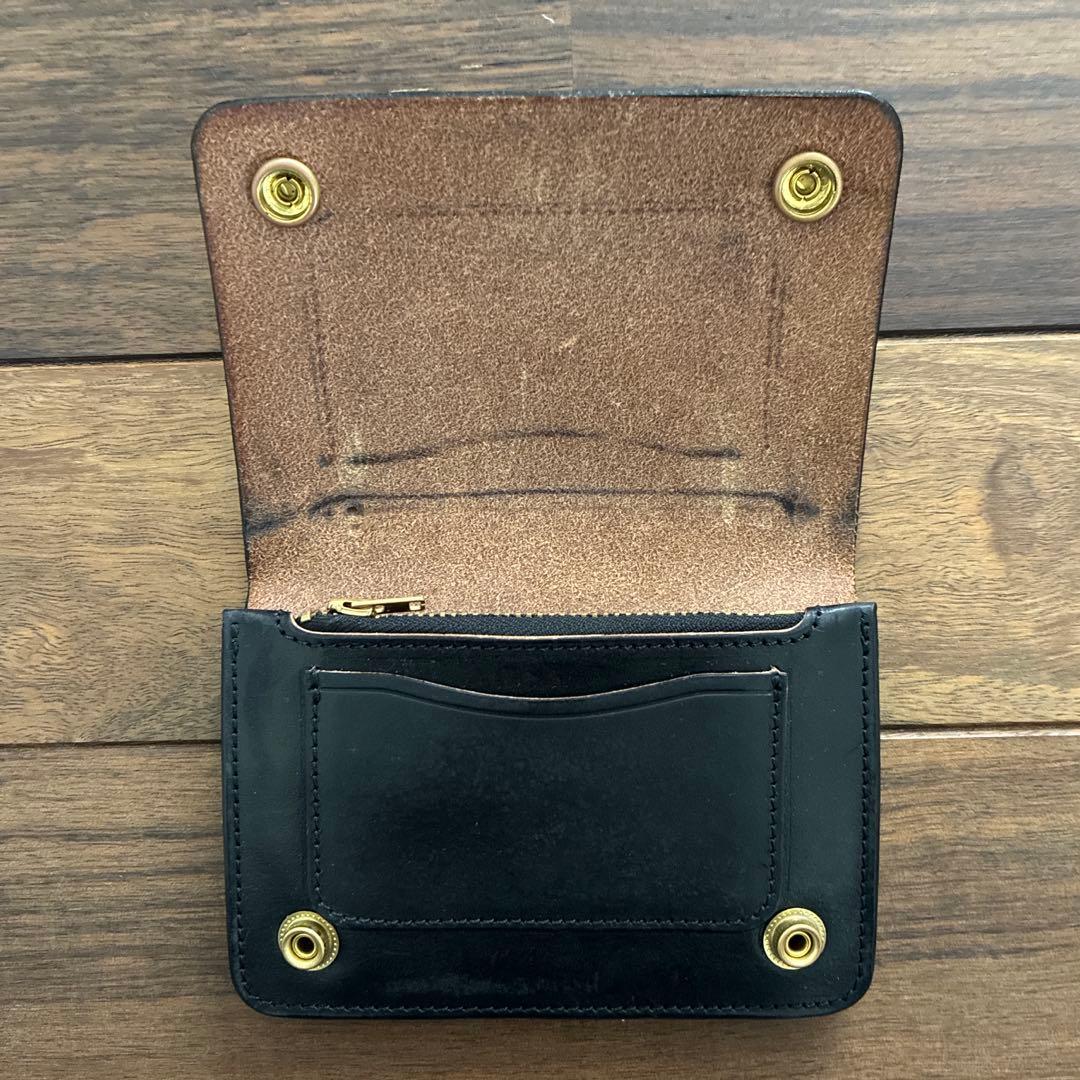 ジャンキークラシックス トラッカーウォレット ショート 真鍮 ブラス