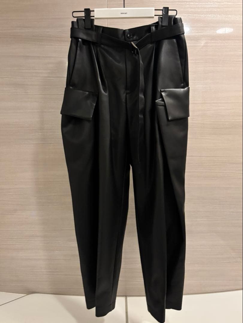 パンツ sacai Faux Leather Pants 2