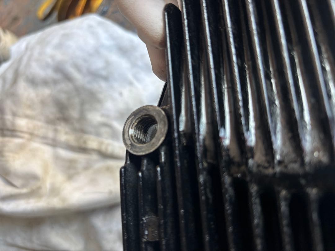 カワサキ　純正　バリオス　オイルパン　ドレンボルト　OK