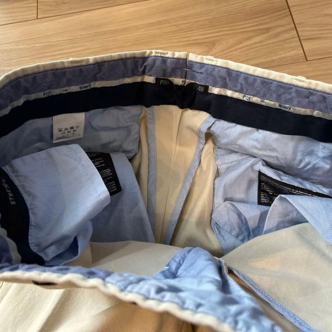 PT TORINO ストレッチチノパンbeams f 48