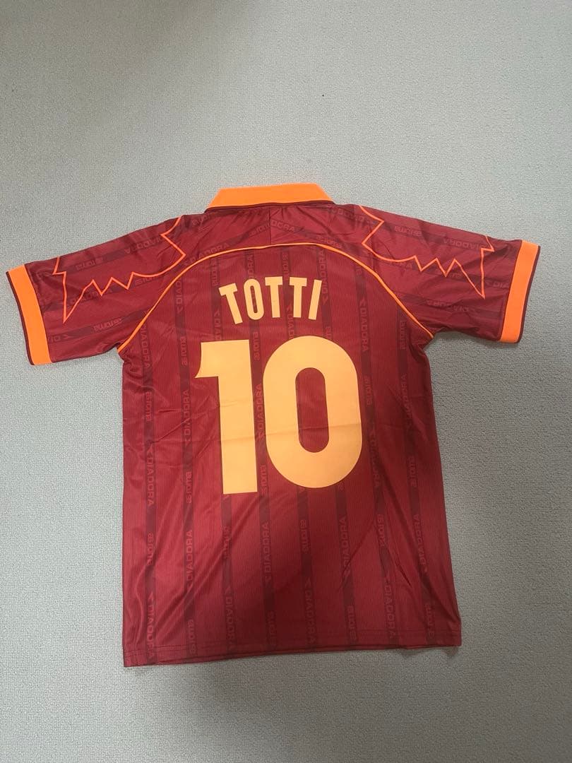 【激レア】96/97ローマ トッティ 新品未使用ユニフォーム Mサイズ