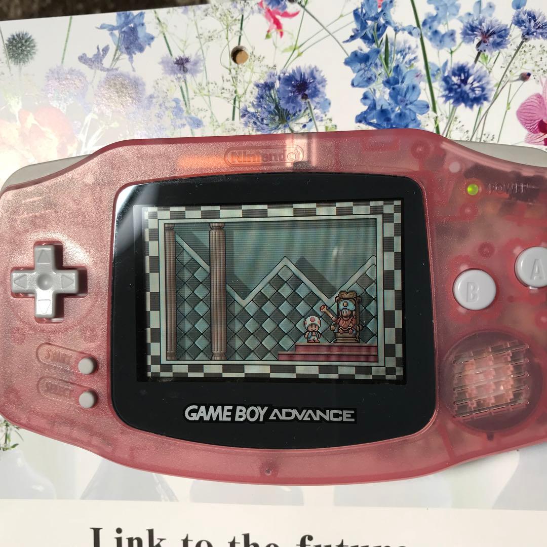任天堂ゲームボーイアドバンス、❤️新品ガラス製スクリーンレンズ偏光板交換済、美品