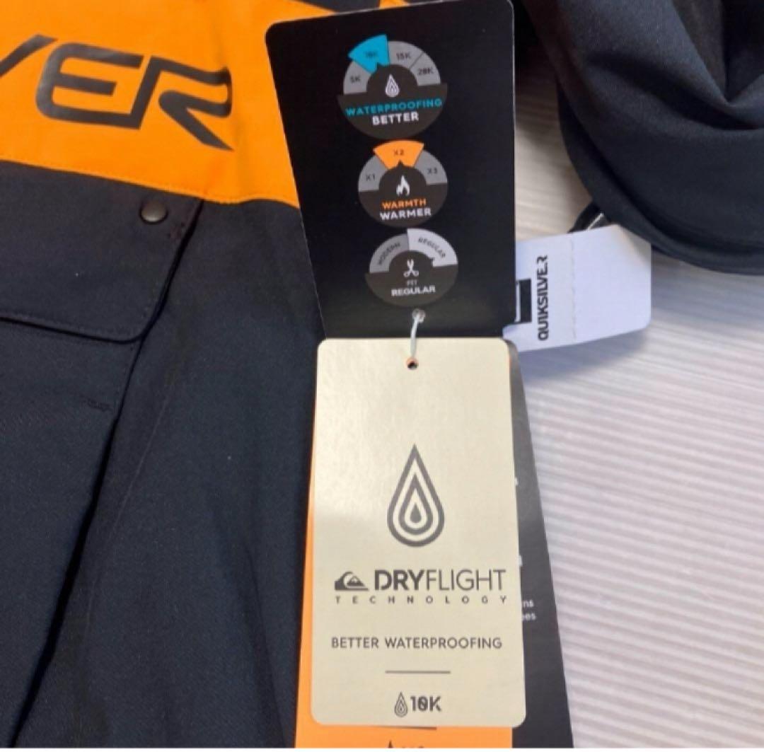 送料無料 新品 QUIKSILVER スキー/スノボウェア ジャケット 150