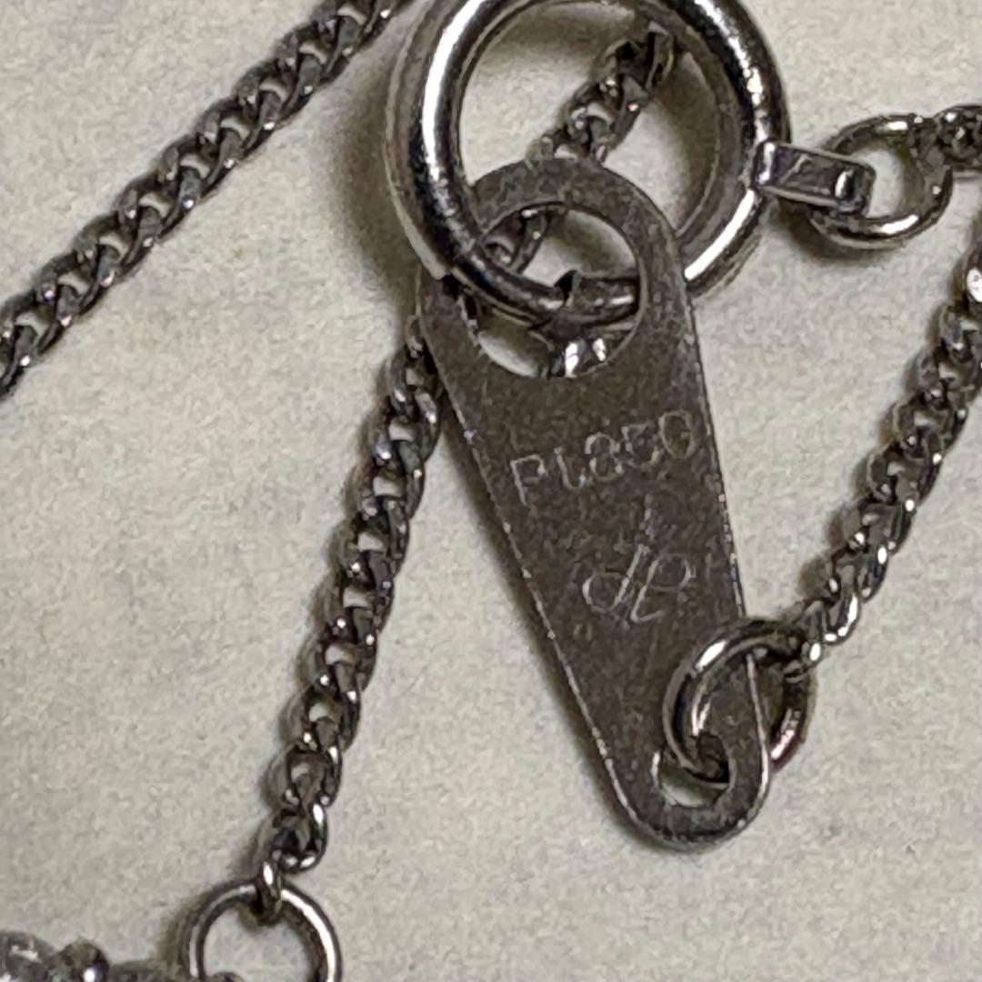 丸*山様 ジュエリーマキ　プラチナpt850 ダイヤモンドネックレス　鑑定書&刻