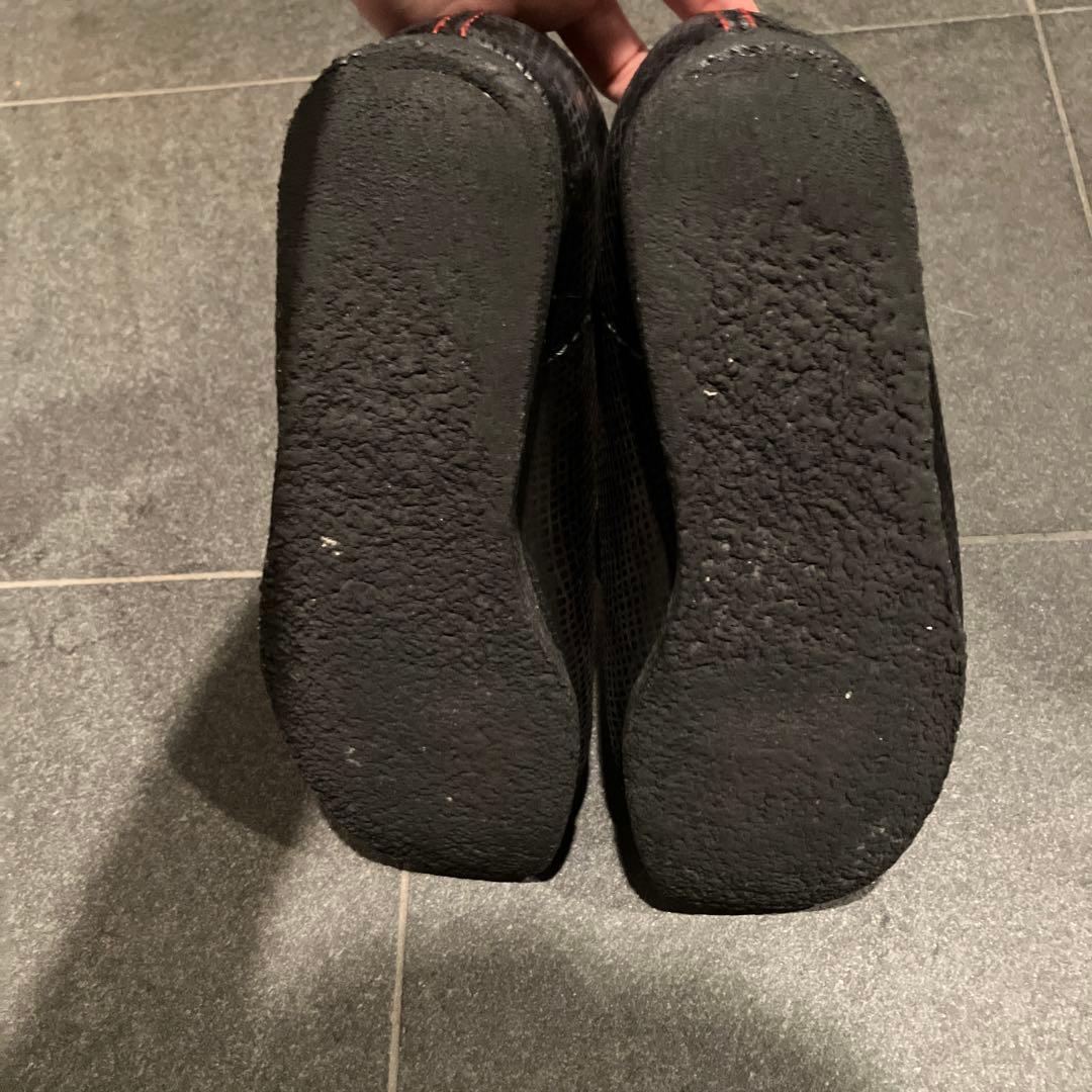 【入手困難】ワコマリア×クラークス ワラビー 23ss 蛇柄 クロコダイル