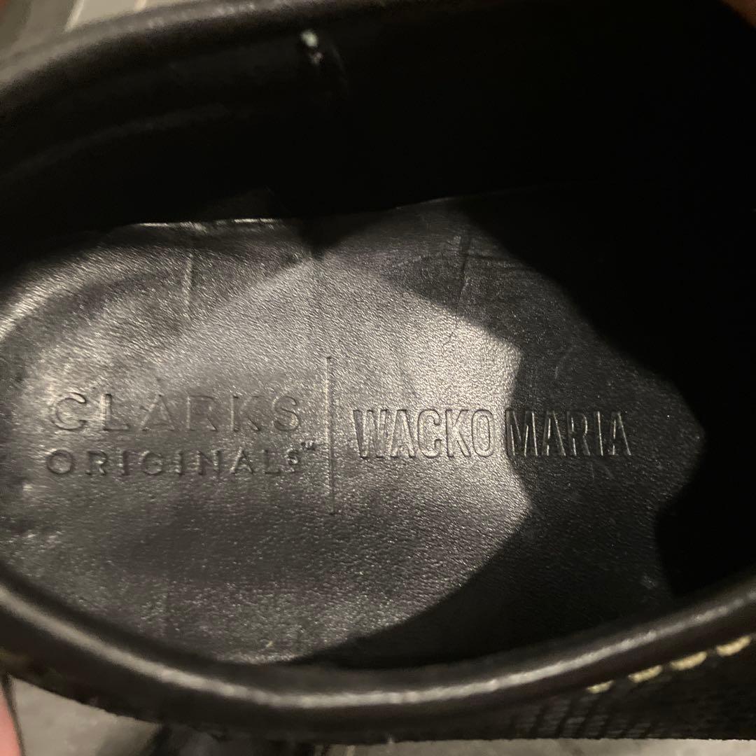 【入手困難】ワコマリア×クラークス ワラビー 23ss 蛇柄 クロコダイル