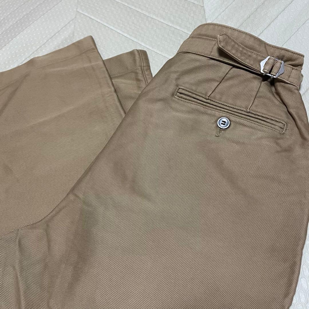 オーラリー auralee ワイドチノパン 美品