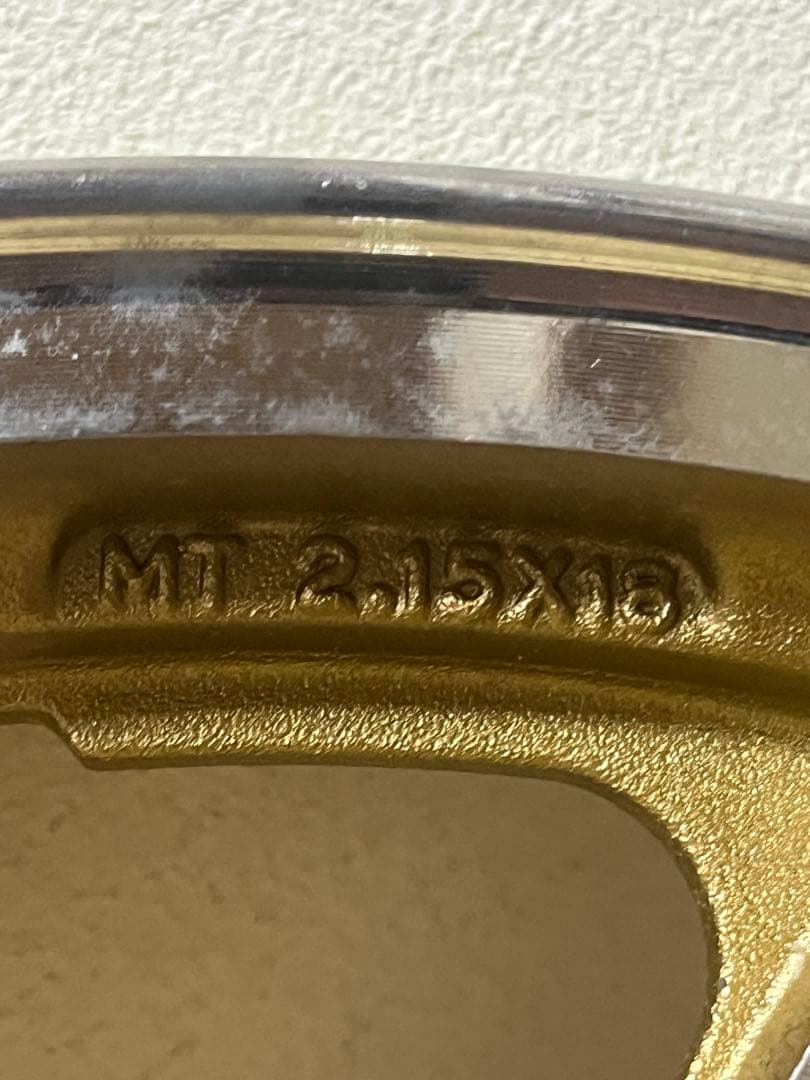 CB400F キャスト ホイール ゴールド 前後セット