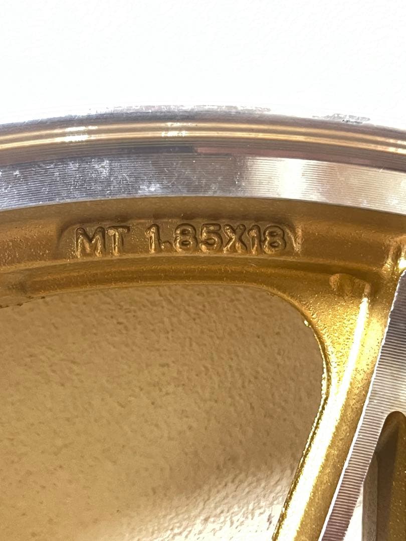 CB400F キャスト ホイール ゴールド 前後セット