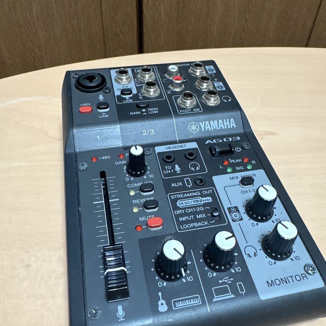 YAMAHA AG03 ライブストリーミングミキサー
