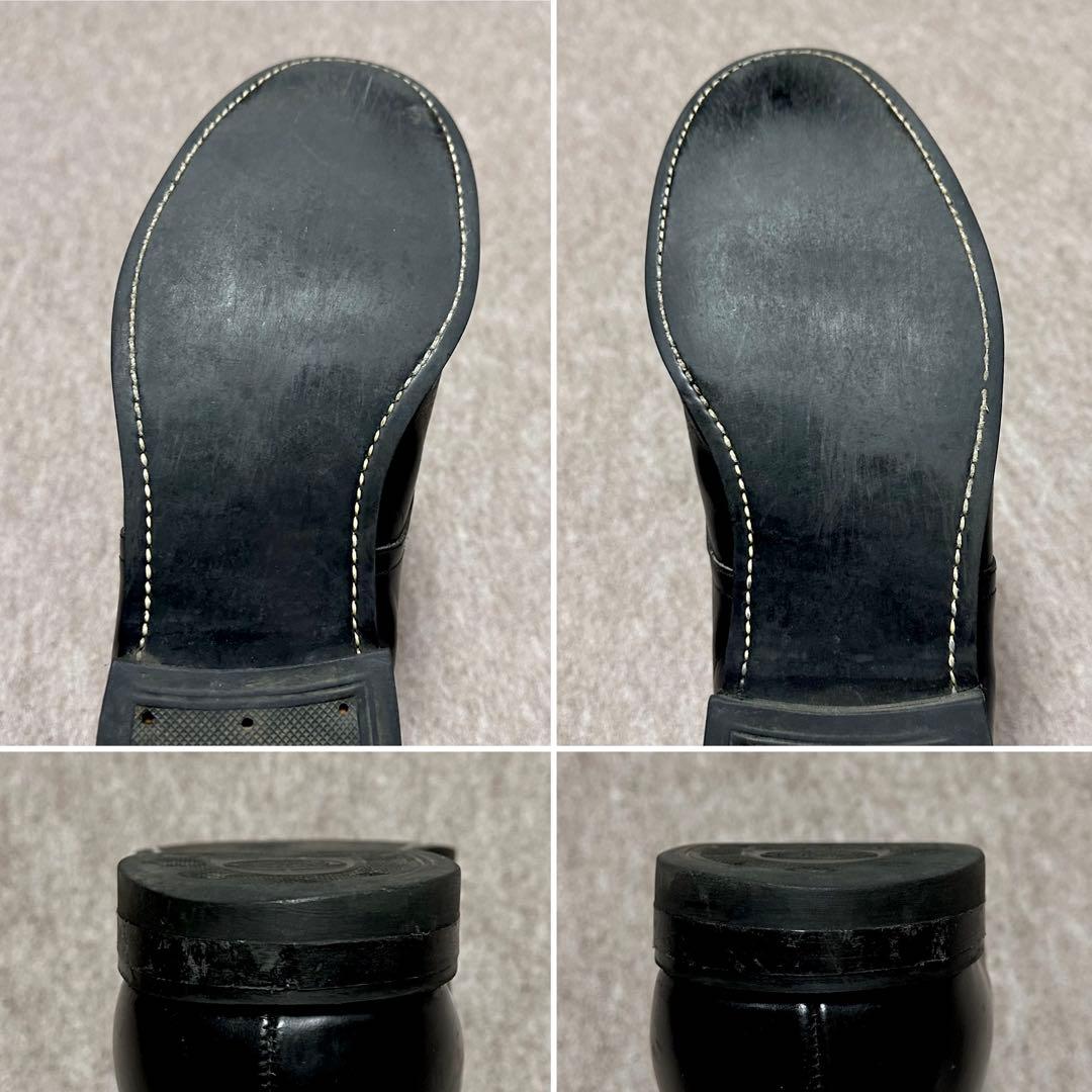 USNAVY サービスシューズ プレーントゥ 米軍 実物 80s 10 1/2