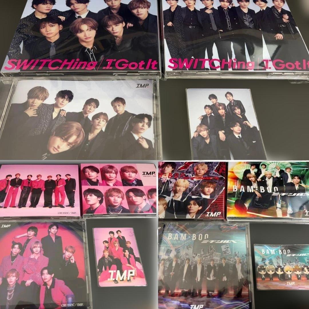 IMP 3種 通常版 初回限定盤A 初回限定盤B 特典付き