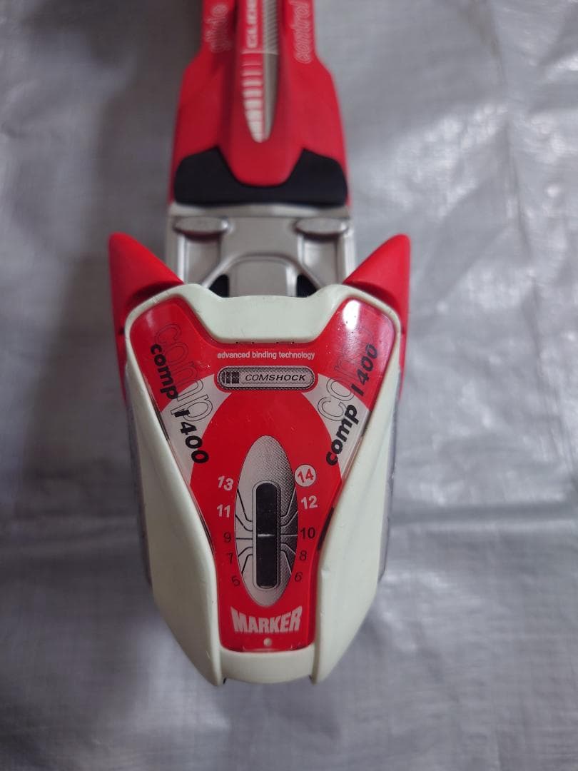 Marker comp 1400 ビンディング 赤/白