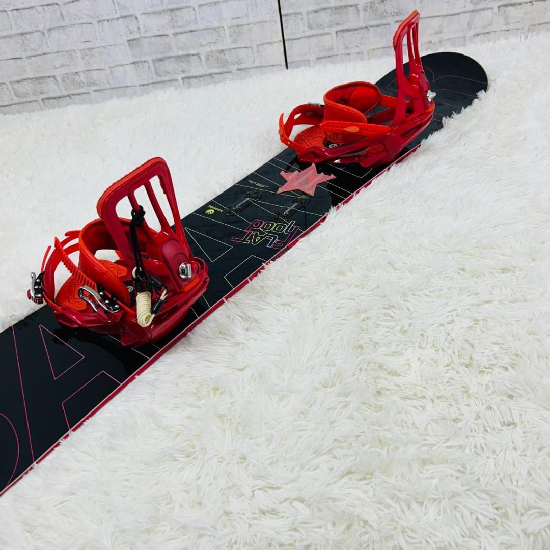 スノーボード SAVANDER ビンディング SALOMON セット 155cm