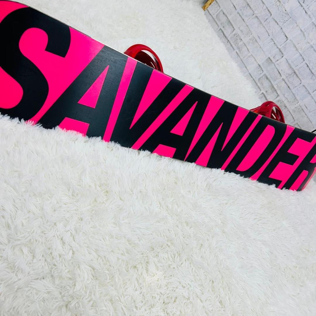 スノーボード SAVANDER ビンディング SALOMON セット 155cm