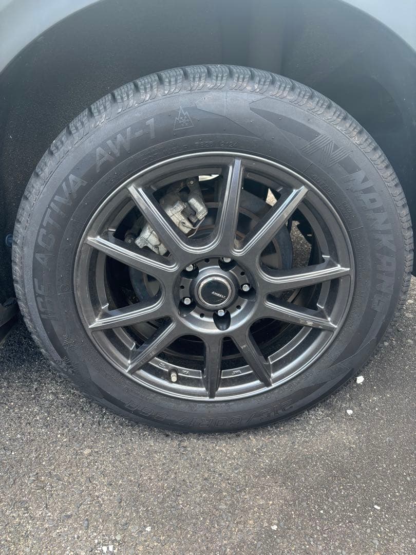 けん スタッドレスタイヤ+ホイール②