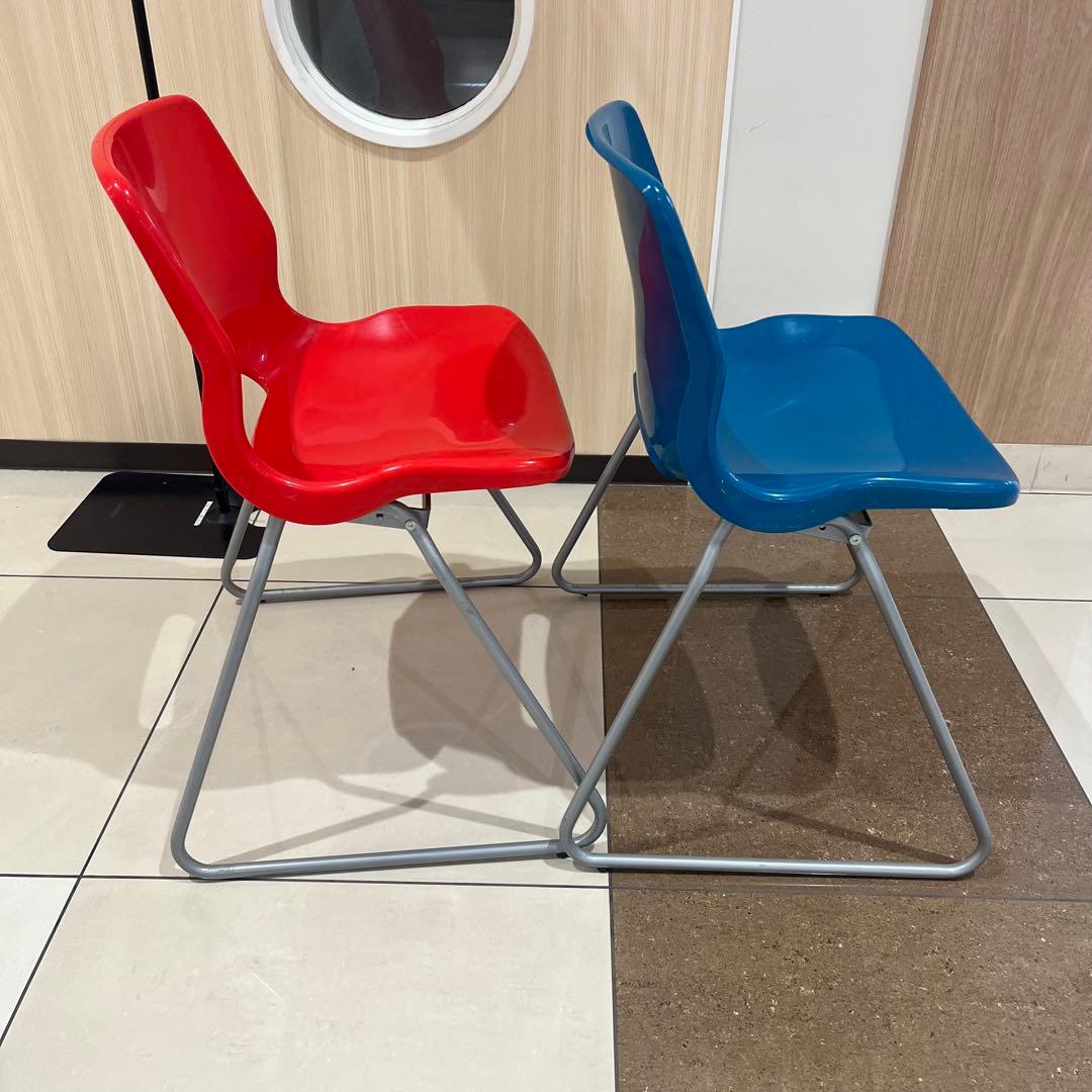 IKEA SNILLE 廃盤チェア ミッドセンチュリーブルー