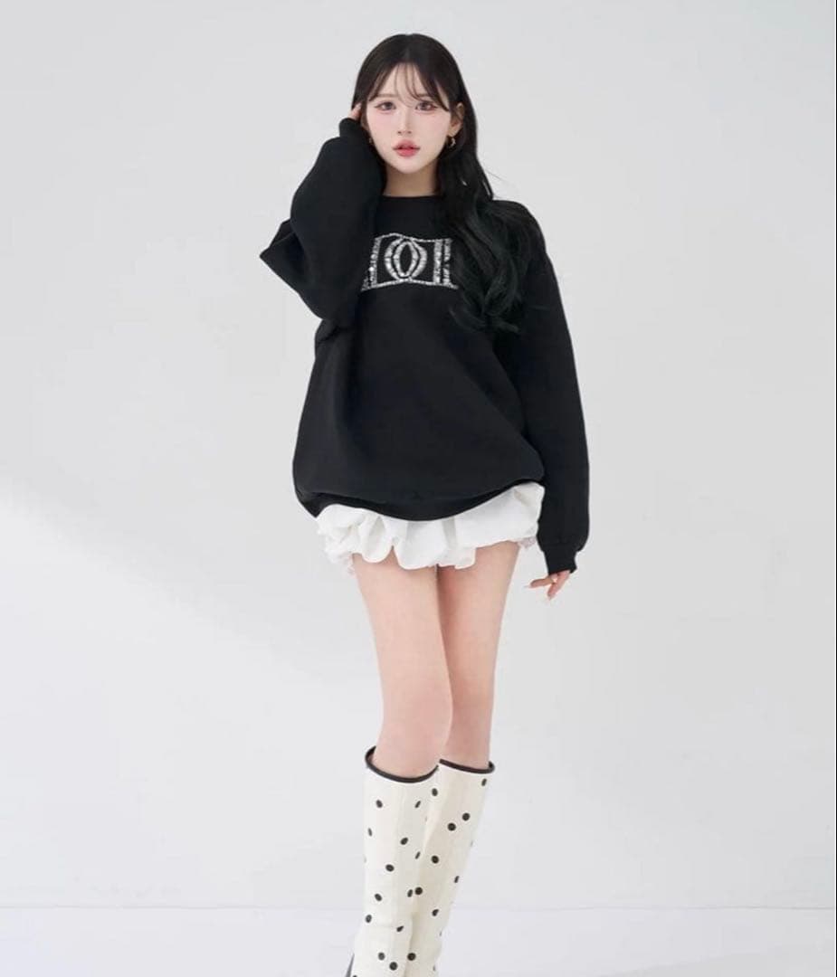 Darich DDロゴビジュースウェットプルオーバー BLK