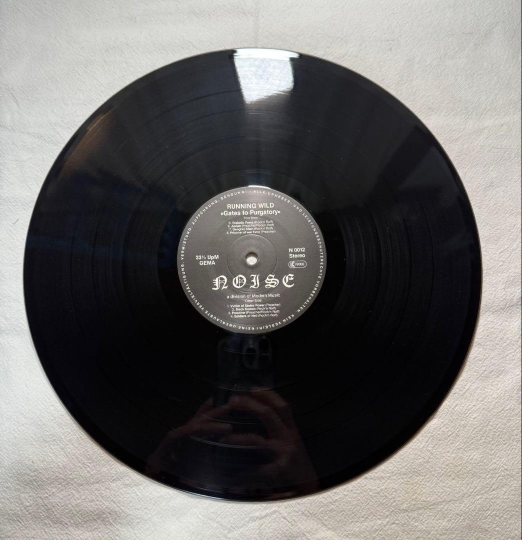 洋楽 RUNNING WILD / Gates To Purgatory / LP