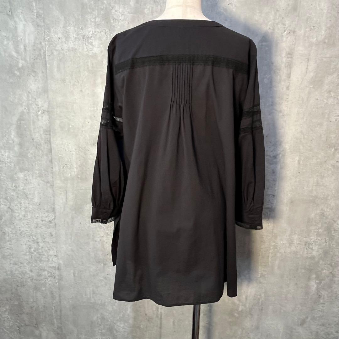 インゲボルグ レース&ピンタック オーバーシルエットチュニック 2024年製