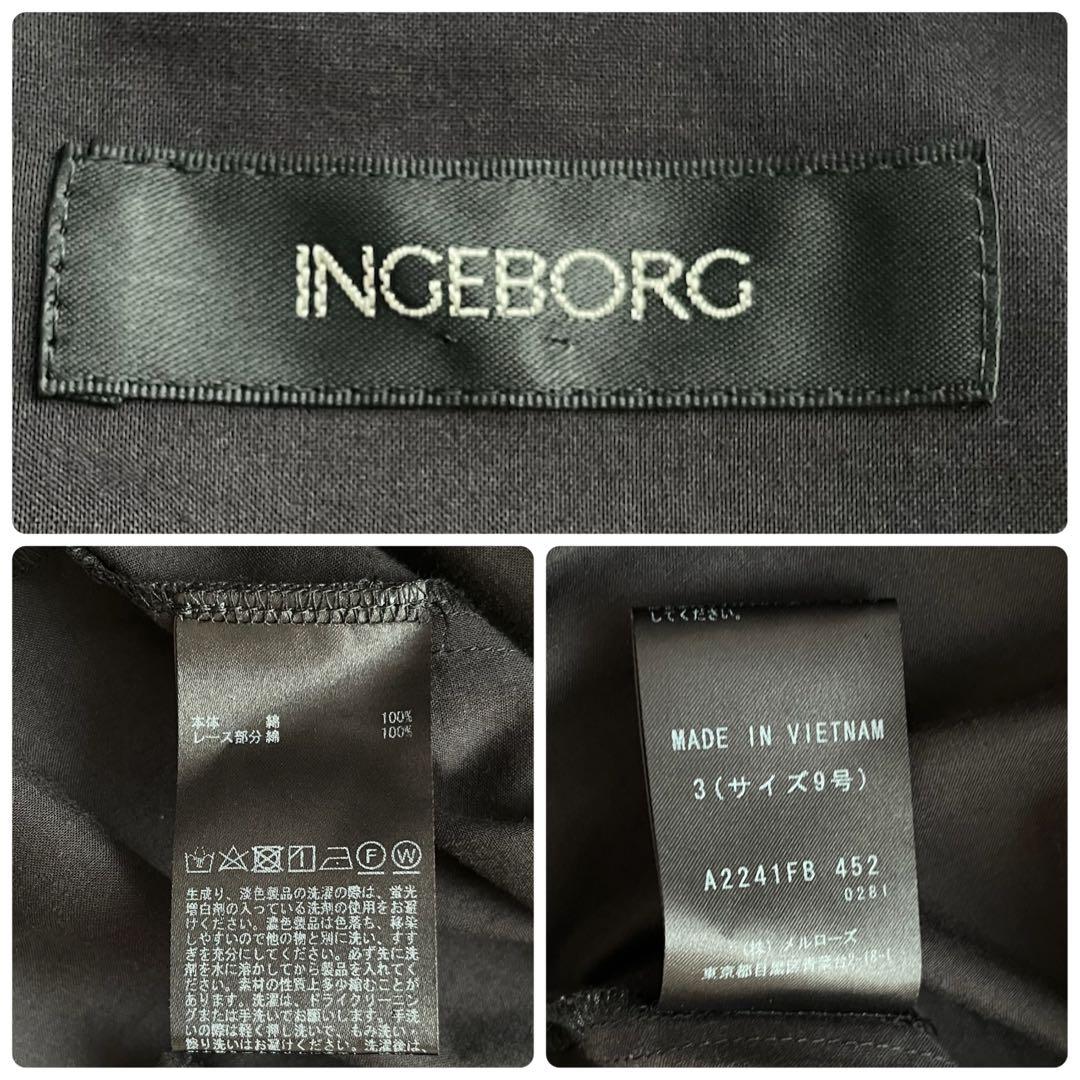 インゲボルグ レース&ピンタック オーバーシルエットチュニック 2024年製