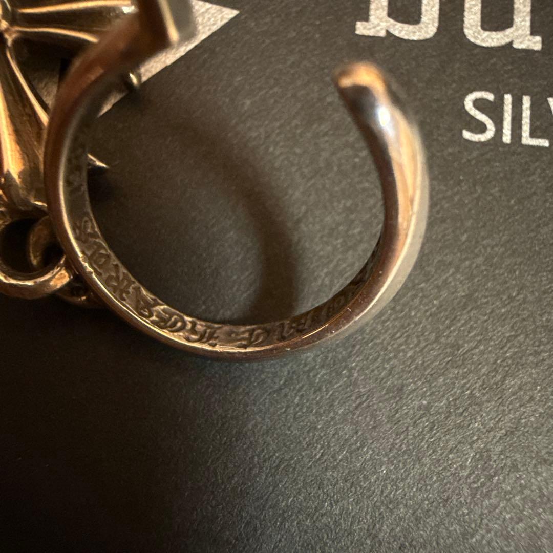 シルバー クロスモチーフ ピアス(片耳用)