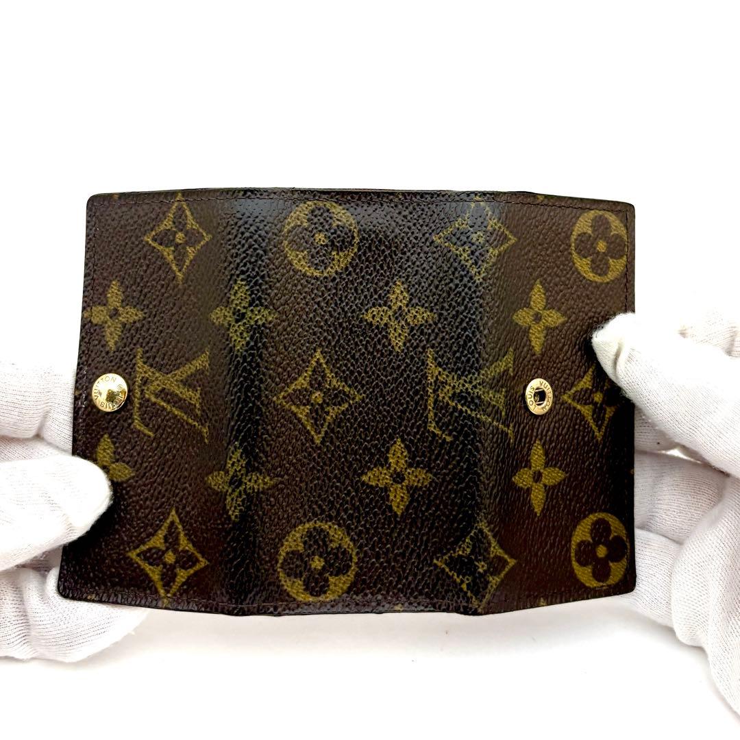 【美品】ルイヴィトン モノグラム ミュルティクレ4 キーケース