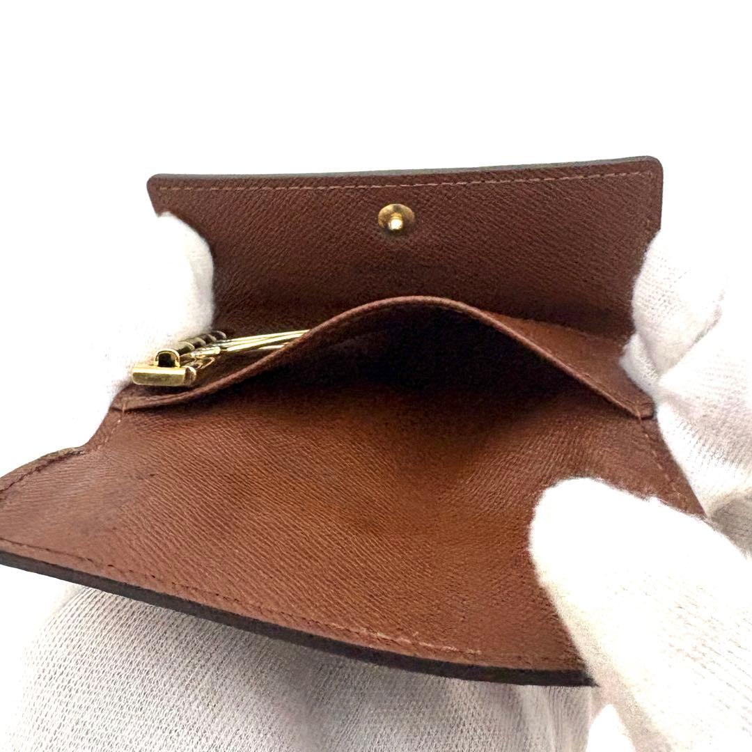 【美品】ルイヴィトン モノグラム ミュルティクレ4 キーケース