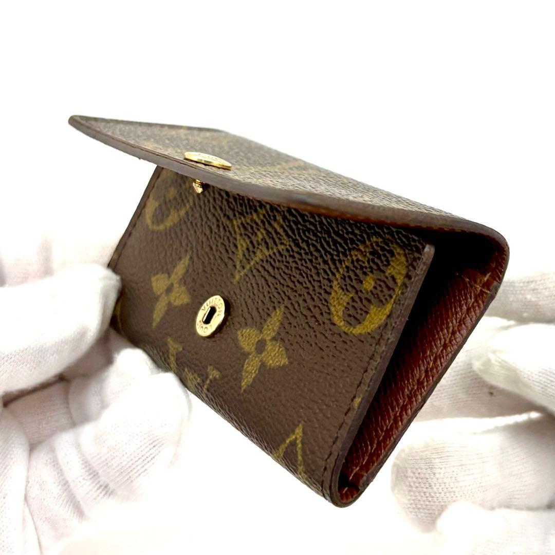 【美品】ルイヴィトン モノグラム ミュルティクレ4 キーケース