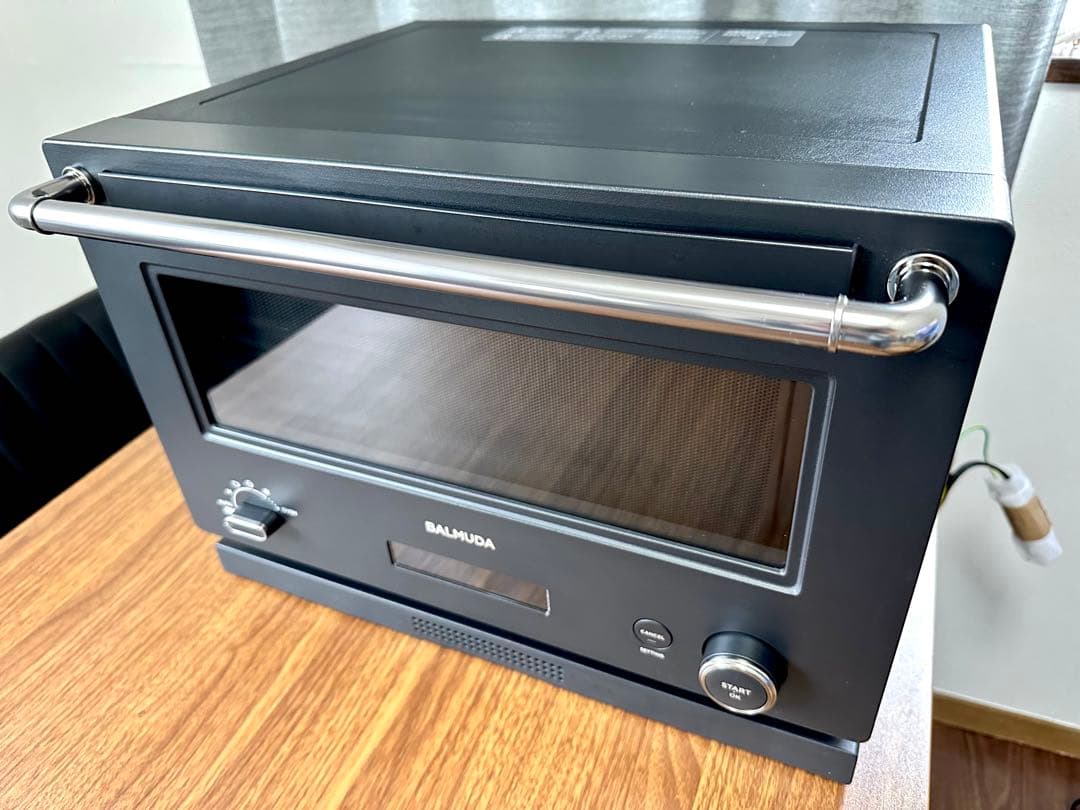 【BALMUDA】バルミューダ　オーブンレンジ　美品K09A-BK