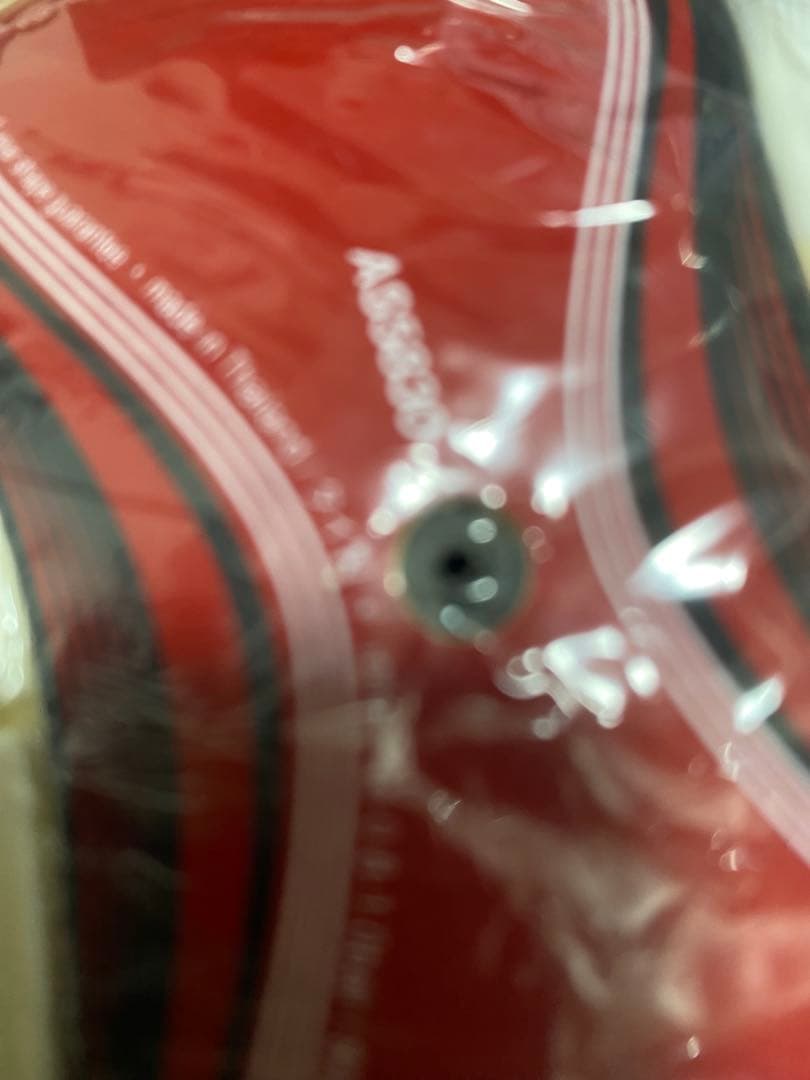 adidas TEAMGEIST サッカーボール ホワイト/レッド　5号