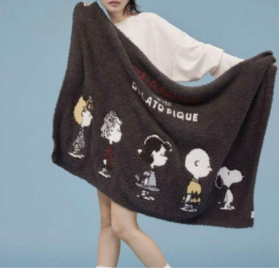ジェラートピケ❤︎ PEANUTSオールスター❤︎ブランケット