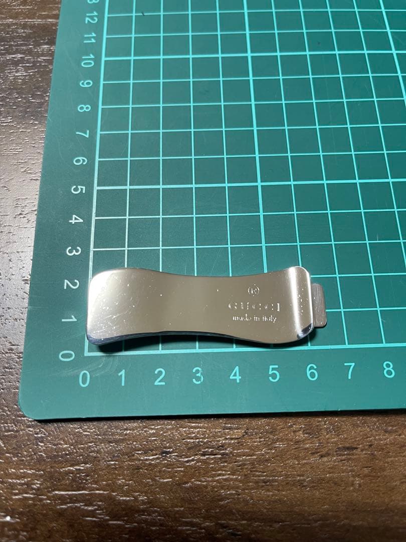 ＧＵＣＣＩ　made in italy Ag925 マネークリップ　美品
