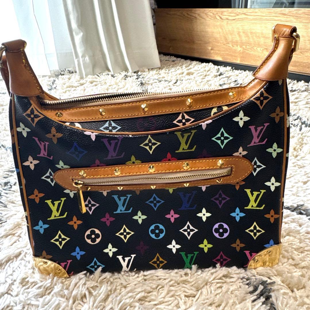 最終値下げ！Louis Vuitton ショルダーバッグ 黒/マルチカラー