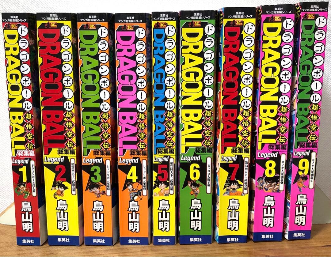 【全18巻・初回限定とじこみ付録付】ドラゴンボール総集編超悟空伝 Legend