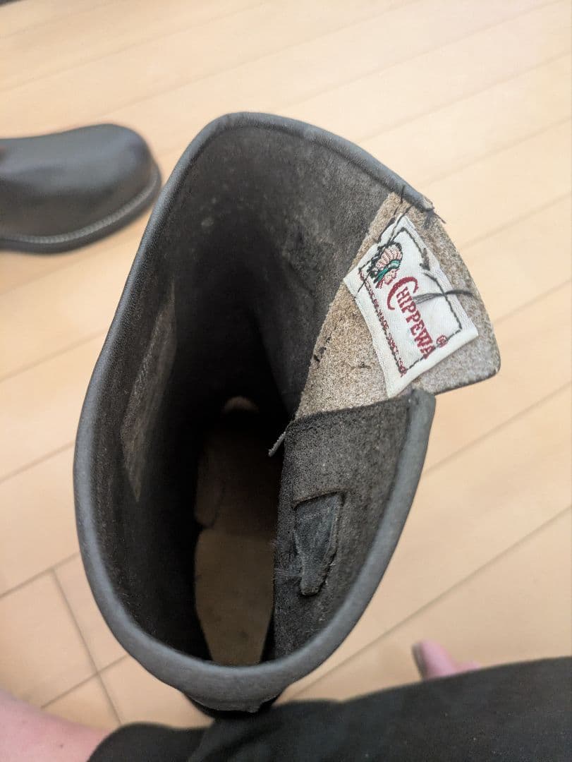 盆*栽様 Chippewa ブラック エンジニアブーツ　27863 サイズ　9