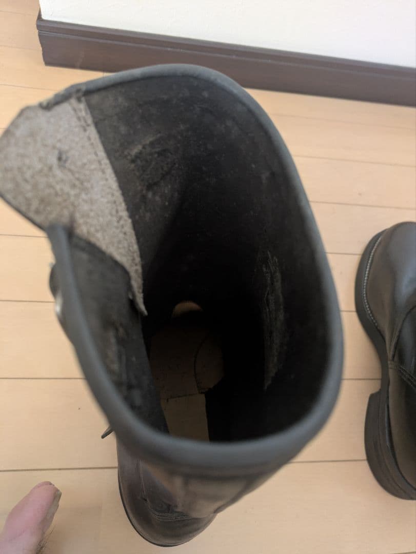 盆*栽様 Chippewa ブラック エンジニアブーツ　27863 サイズ　9