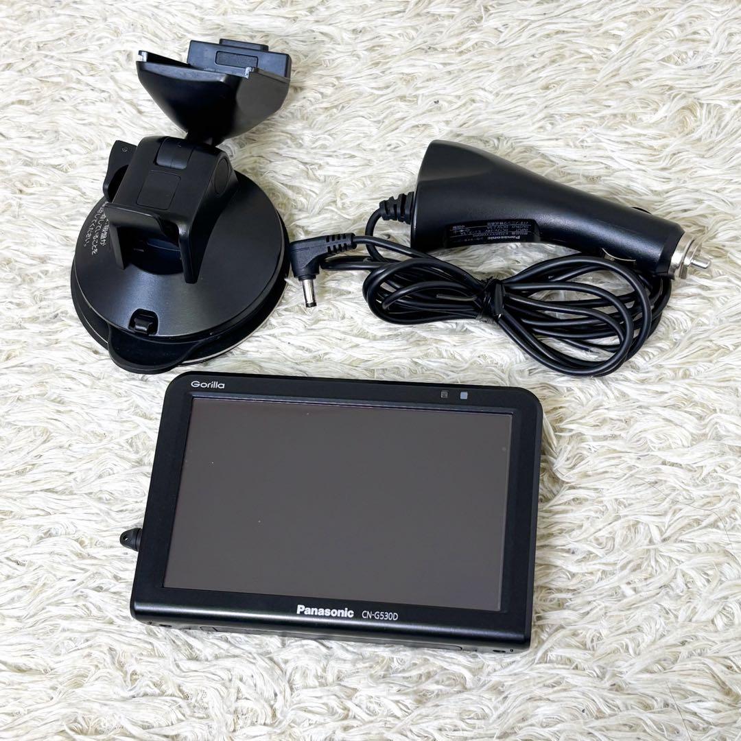 【美品】パナソニック Gorilla ポータブルカーナビ CN-G530D