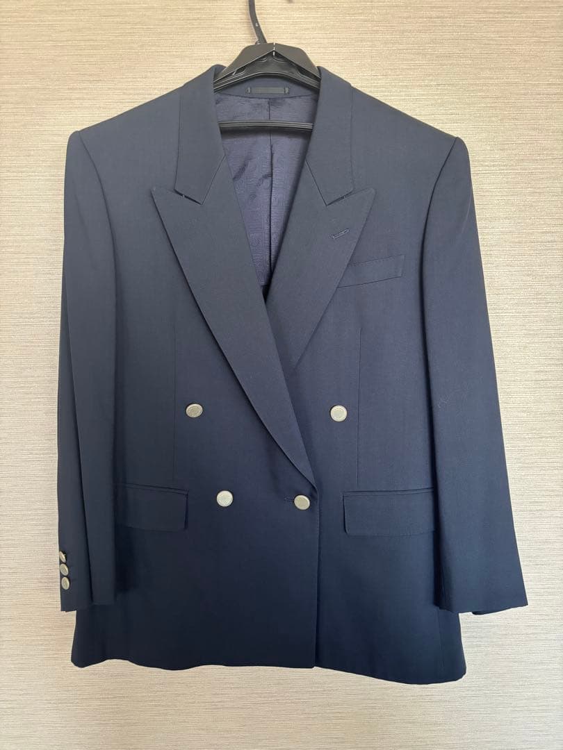 【極美品】LANVIN ダブルスーツ　セットアップ